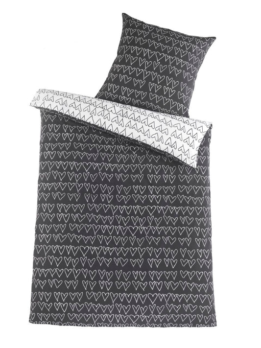 Mikrofaser Bettwäsche High Class 135/200+80/80, RSV 100% Polyester Mikrofaser