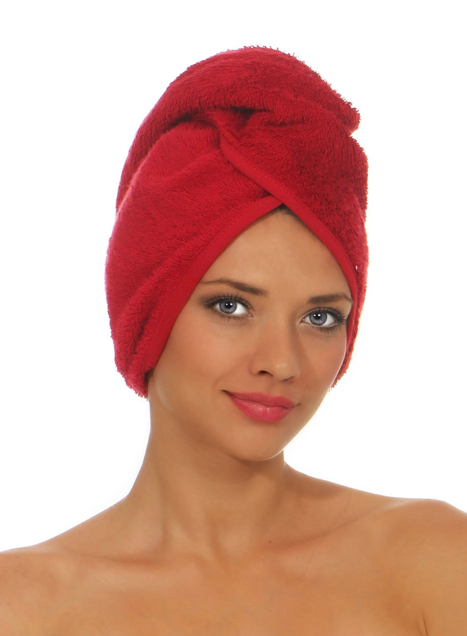 Hair drying towel with button design for drying hair | ORGANIC cotton hair turban | Hair drying towel | Hair towel | Sauna kilts
