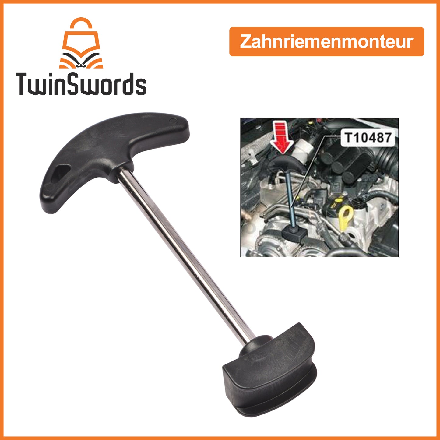 TwinSwords camshaft tool | Timing belt tool VW | Engine Adjusting Tool for VAG EA211 1.0L 1.2L 1.4L 1.6L FSI TSI TFSI 1 Set