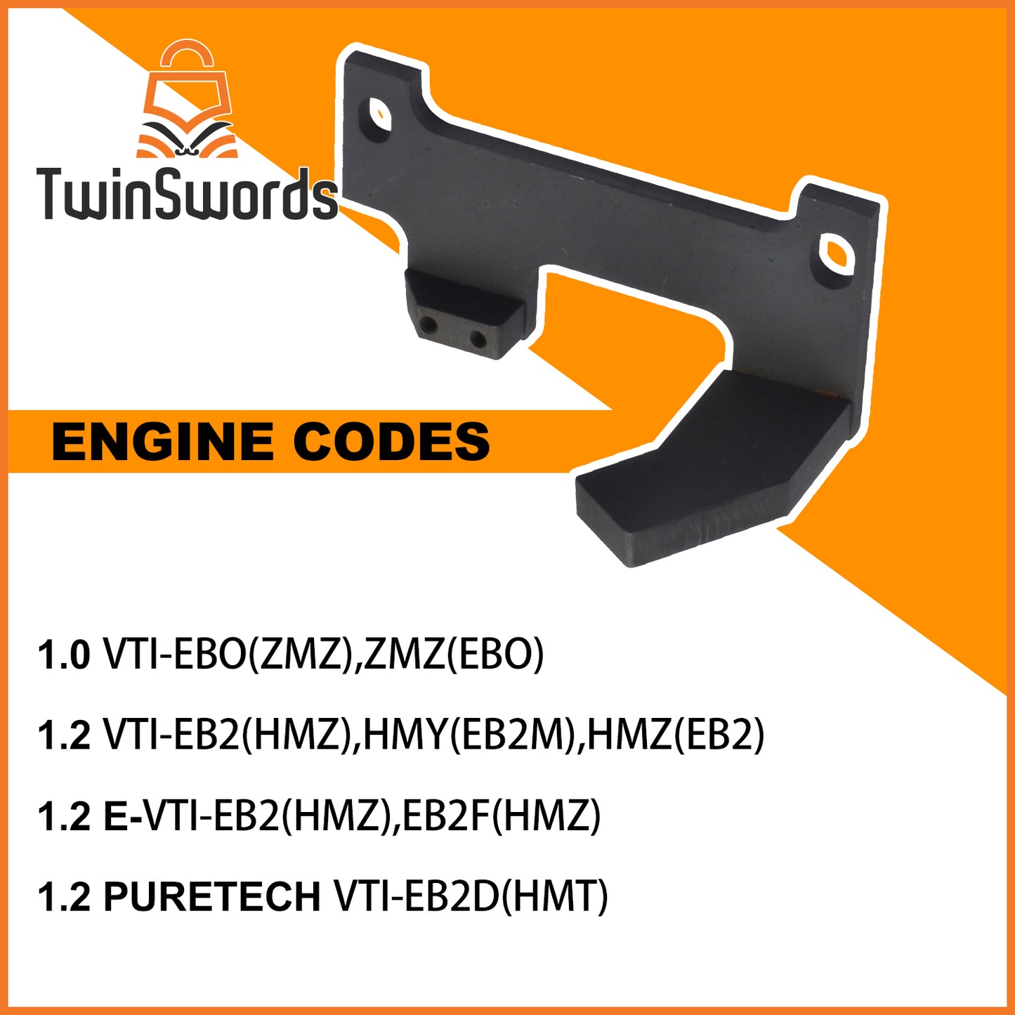 TwinSwords Motor Steuerzeiten Einstellwerkzeug Kompatibel mit Citroen C3 C4 Peugeot 108 208 308 SUV 1.0 1.2 Vti 1 Set