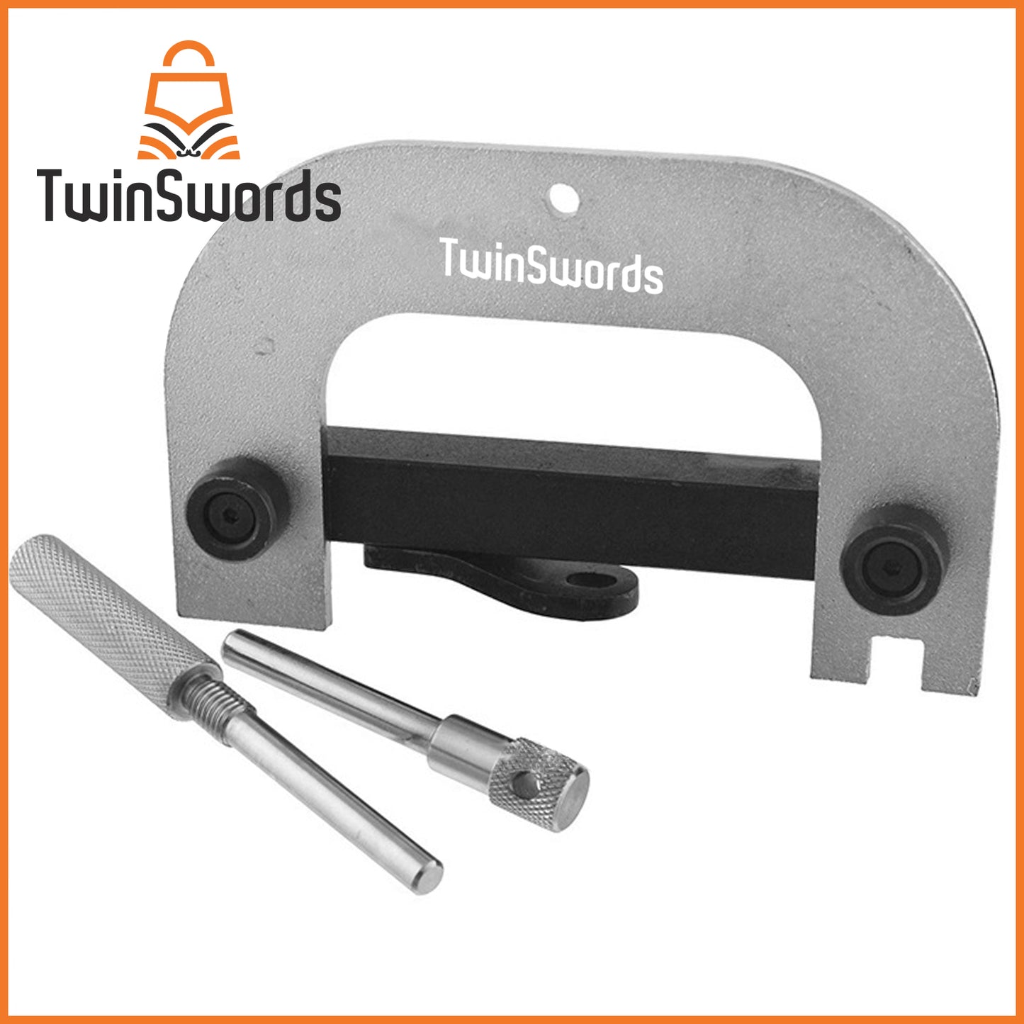 TwinSwords Motor Steuerzeiten Einstellwerzeug | Zahnriemen Wechsel |Nockwellen Werkzeug, F4P F4R Codes Kompatibel mit Renault Nissan Vauxhall Opel 1.4 1.6 1.8 2.0 16V 1 Set