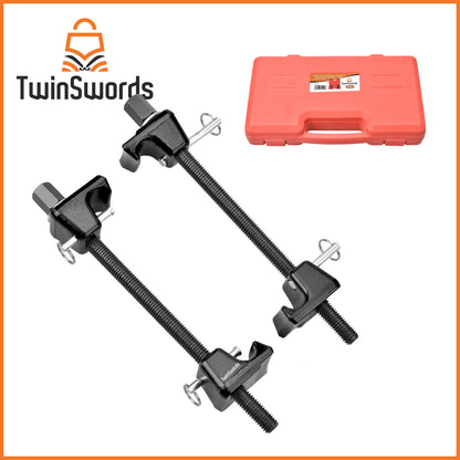 TwinSwords Federspanner für Auto KFZ | Feder Spanner Werkzeug 300MM | 2 Tlg. 1 Set