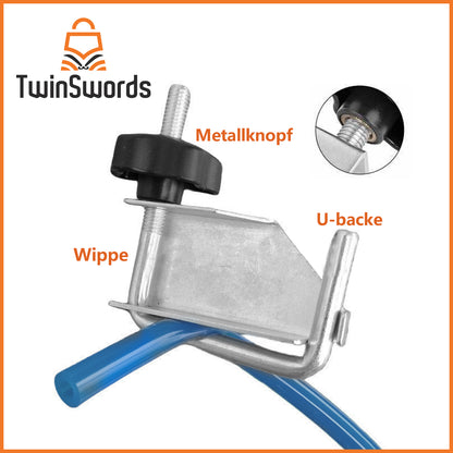TwinSwords Schlauch Abklemmen | Schlauchklemmen Zange KFZ | Schlauch Abklemmzange KFZ 10 -15 - 25 - 45 mm 4-teiliges